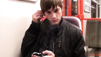 Gay Train Ride with Amateur Cum Shots and Voyeur Action!