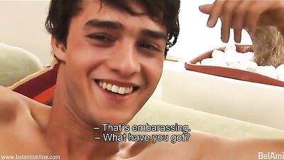 Andre Delivers an Incredible Solo Handjob with a Side of Cum!