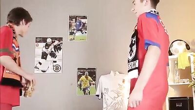 Tackling Tailgate Action with Bareback Football Players