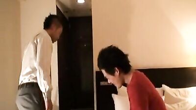 Sexy Asian Twinks Enjoying Anal Sex with Big Dicks in the Gym