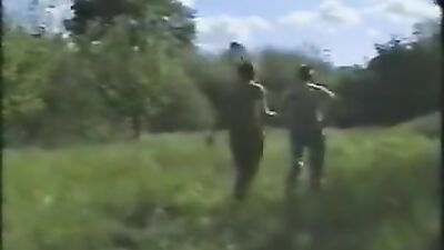 Gay Field Fuck Fest - Action Amateurs Get Ass-Played In The Mud