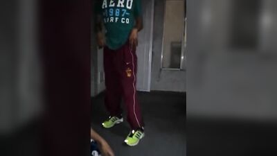 Latino Twink Butt Show