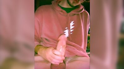 One-Eyed Zombie Boy Sucks and Jerks Off Huge Amateur Cock