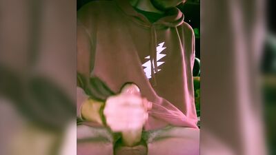 One-Eyed Zombie Boy Sucks and Jerks Off Huge Amateur Cock