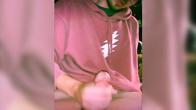 One-Eyed Zombie Boy Sucks and Jerks Off Huge Amateur Cock