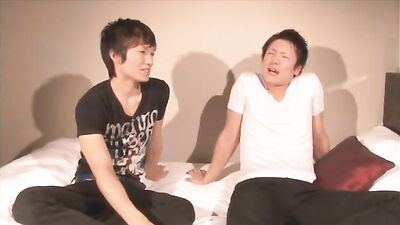 Sexy Teen Gym Boys Blowing and Fucking with Huge Asian Dicks in the Sauna Room