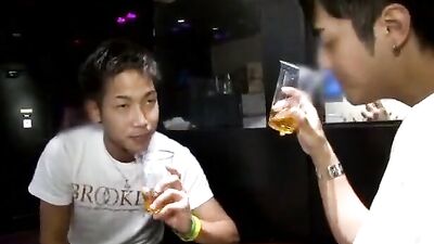 Japanese Anal Threesome with Huge Cocks