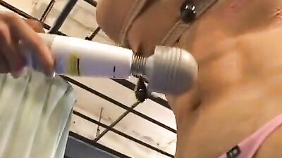 Japanese Teenage Boy in Turtle Shell Gets Fucked in the Butt with a Dildo