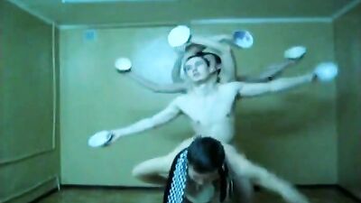 Dance Off: Blonde Twinks Bust a Move!