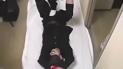 College Boy With A Hot Bod Loves Shooting His Load All Over His Electric Toothbrush