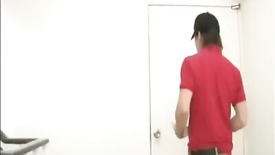 Japanese Delivery Boy Sex - Muscle Ike with a Big Dick in Asian Ass Play