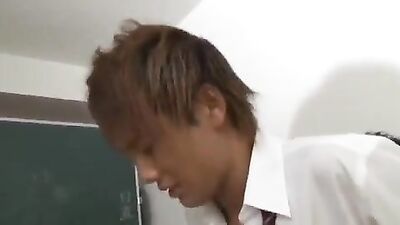 Japanese Slender Hunk Sex: Asymmetrical Asian Anal Banging with Gargantuan Dongs