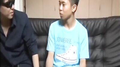 Young Chubby Asian Male Muscles, Harvested from the Field, Enjoys Rough Sex in the Barn