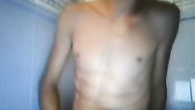 Webcam Tushy Time: Solo Bathroom Fun with Big D**k