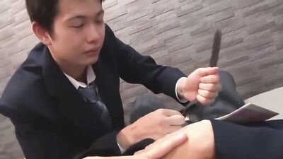 イケメン制服でセックス