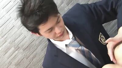 イケメン制服でセックス