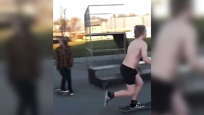 Skater Boys Gone Wild: Fun in the Sun!