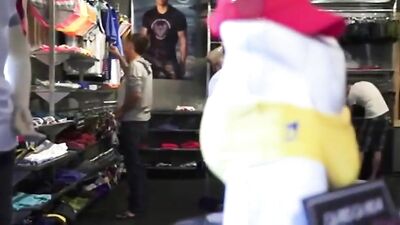 Brian Gets Dressed Up: A Fitting Room Frolic