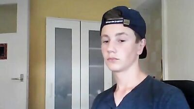 Young American Camboy Pleasures Himself with Exciting Handjob Action