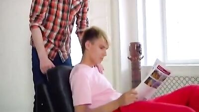 Young Blonde Twinks Get Down with Pale Ginger Fat Cocks in this Hot Anal Sex Scene