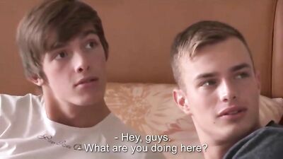 Throbbing Hard Cocks and Overflowing Cum in a Steamy Group Threesome