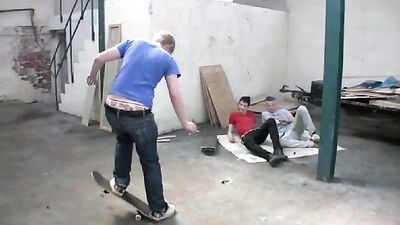 Raw Skateboarders Bareback Adventure