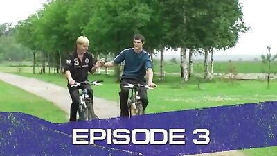 Epic Threesome: Rough Sex in a Car! (with bareback big cocks)