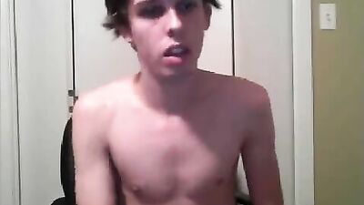 Gangbang Handsome Alex Gets Drilled and Shoots a Cumshot on His Own Hand