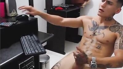 The Ultimate Cumshot Challenge with Dylan Meneses Starring Dylan Meneses