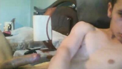 Straight Camilo Cums Hard in Anal Fisting