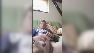 Hairdressers Delight - Hot Young Cutie Masturbates in His Salon Chair