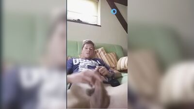 Hairdressers Delight - Hot Young Cutie Masturbates in His Salon Chair