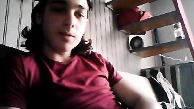 Stroke Me Solo: Long Haired Twink Cutie