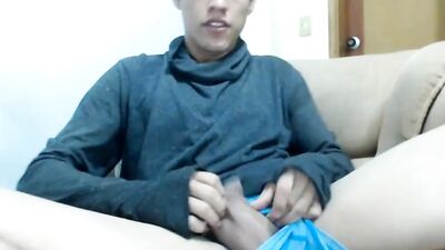 Bareback Bukkake with Twink Solo Amateurs