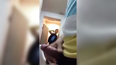 Buddies Barebacking in the Bedroom - Straight Boys Voyeur