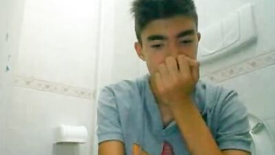 Young Amateur with a Big Dick in His Adidas Hoodie