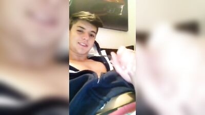 Straight Male Webcam Model Felix Gets Down and Dirty in Private Show