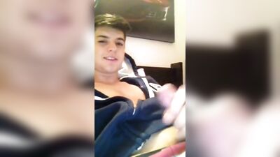 Straight Male Webcam Model Felix Gets Down and Dirty in Private Show