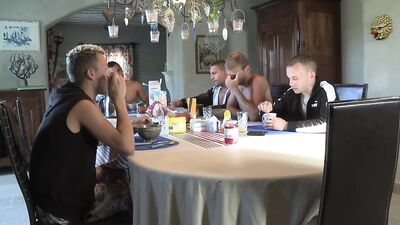 Gangbang in the Park - Bareback Action Cum Shots