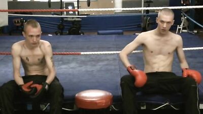 Fit athletes get down and dirty in an intense amateur fetish scene