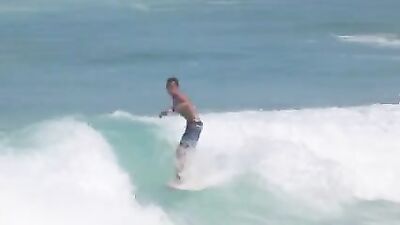 Gay Surfers Get Down and Dirty with Blonde Straight Boys on the Beach