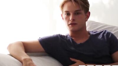 A Soft and Sensual Solo Scene with a Danish Boy