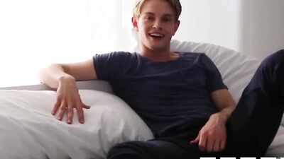 A Soft and Sensual Solo Scene with a Danish Boy