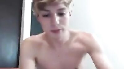 Watch this hot blonde solo guy get butt-played in a fun scene!