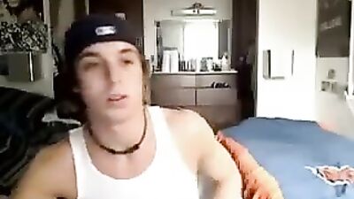 Dorm mate caught watching porn and jacking