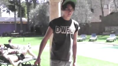 Gangbang Grass Action - Anal Play in the Field with Teen Twink Cumshots