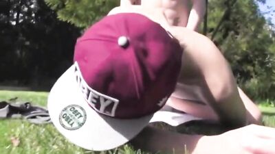 Gangbang Grass Action - Anal Play in the Field with Teen Twink Cumshots