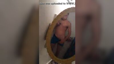 Mexican-American Josh shows his cock in an amateur scene