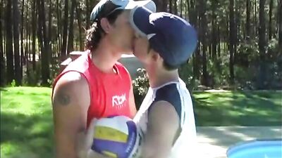 Young, Twink Athletes Take a Dip in the Pool and Get Down to Business