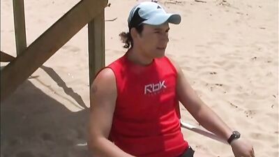 Two Young Twink Surfers Need Your Help Getting Out of the Water After a Rough Day at the Beach